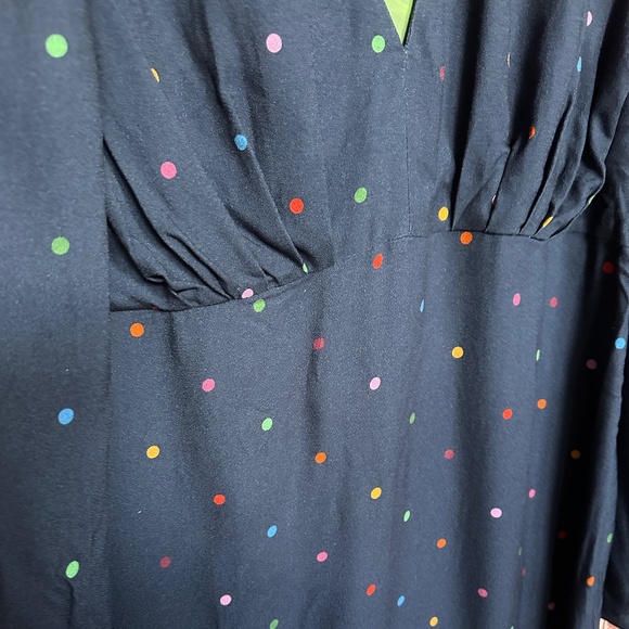 FARM Rio Lucy Dots V-Neck Dress NWT - Picture 5 of 10